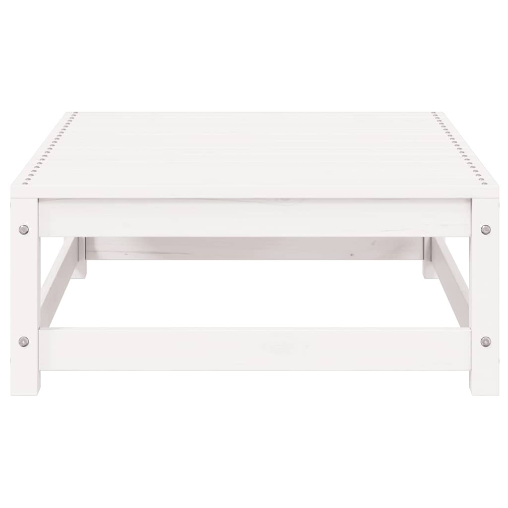 vidaXL Garden Lounge Set | White | Solid pinewood | Medium |  Modular