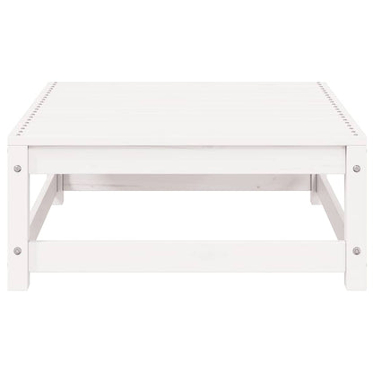 vidaXL Garden Lounge Set | White | Solid pinewood | Medium |  Modular