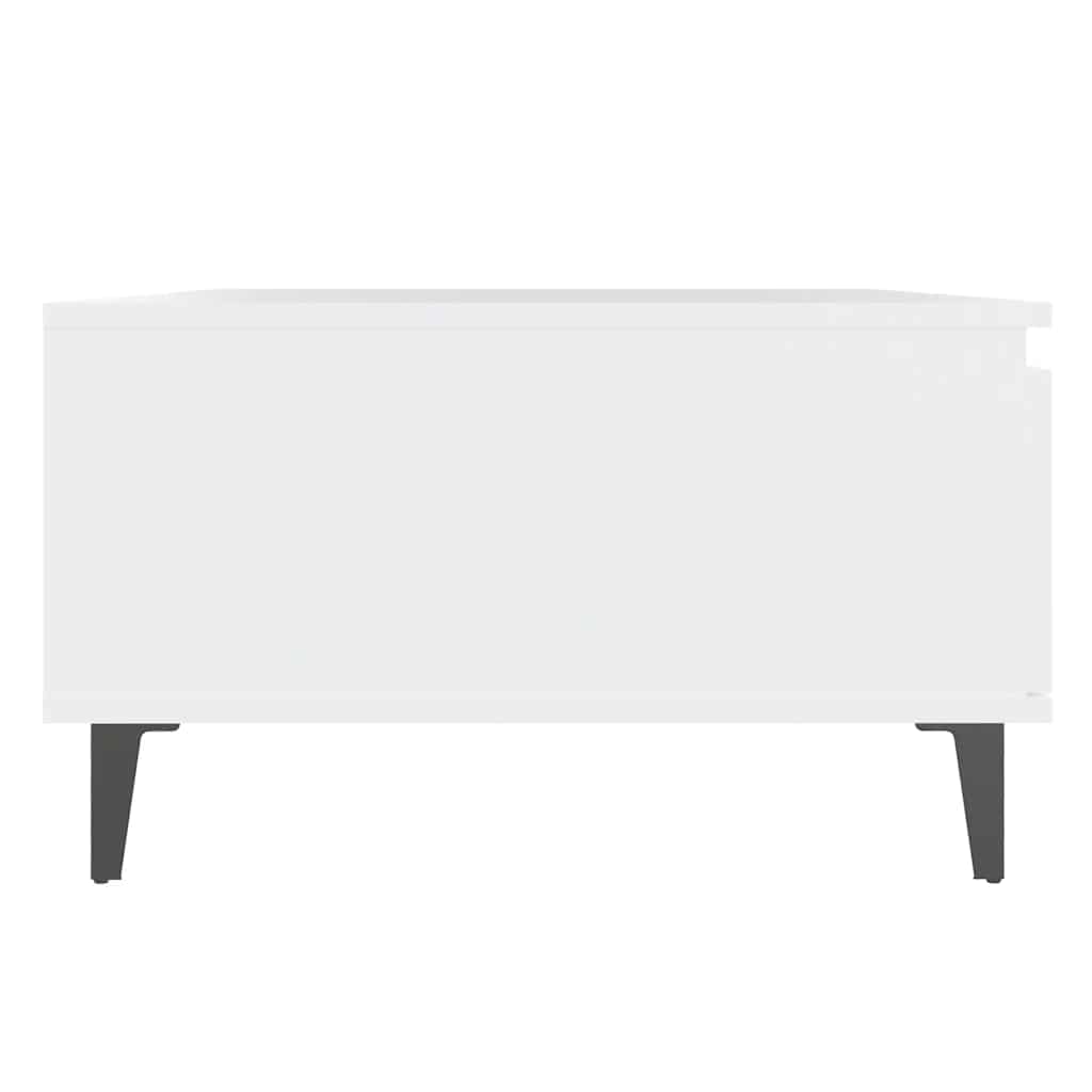 vidaXL Coffee Table White 90x60x35 cm Engineered Wood