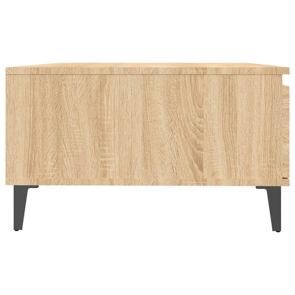 vidaXL Coffee Table Sonoma Oak 90x60x35 cm Engineered Wood
