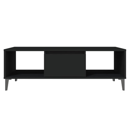 vidaXL Coffee Table Black 103.5x60x35 cm Engineered Wood