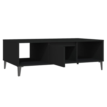 vidaXL Coffee Table Black 103.5x60x35 cm Engineered Wood