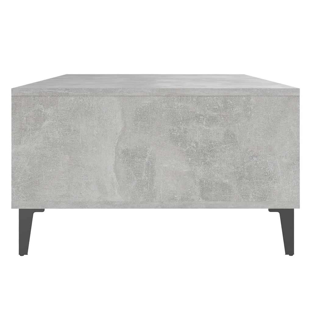 vidaXL Coffee Table Concrete Grey 103.5x60x35 cm Engineered Wood