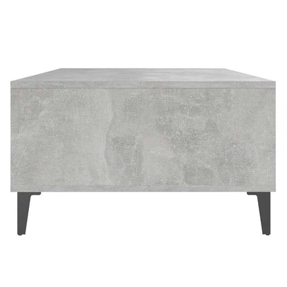 vidaXL Coffee Table Concrete Grey 103.5x60x35 cm Engineered Wood