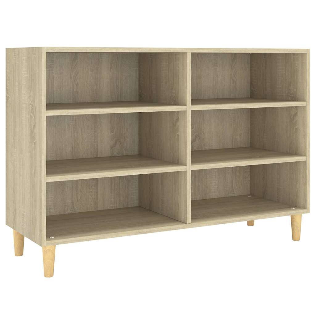 vidaXL Sideboard Sonoma Oak 103,5x35x70 cm Engineered Wood