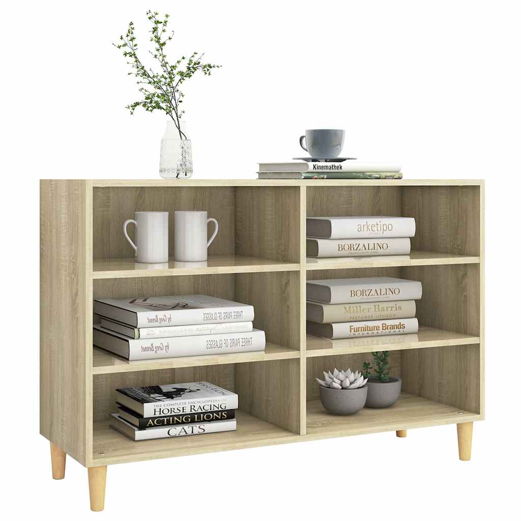 vidaXL Sideboard Sonoma Oak 103,5x35x70 cm Engineered Wood