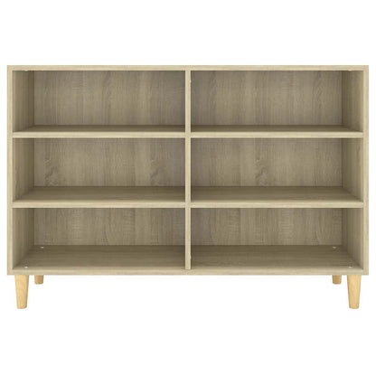 vidaXL Sideboard Sonoma Oak 103.5x35x70 cm Engineered Wood