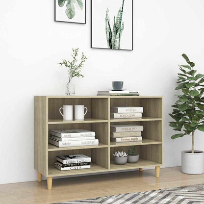 vidaXL Sideboard Sonoma Oak 103,5x35x70 cm Engineered Wood