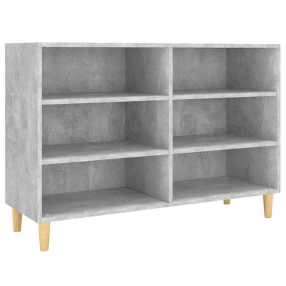 vidaXL Sideboard Concrete Grey 103,5x35x70 cm Engineered Wood