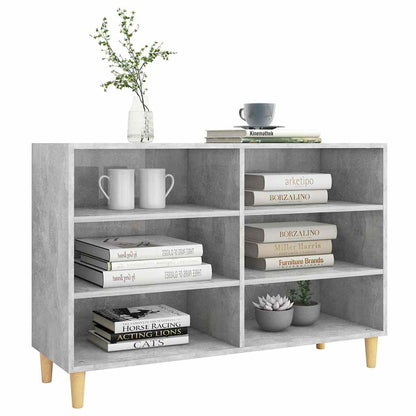 vidaXL Sideboard Concrete Grey 103,5x35x70 cm Engineered Wood