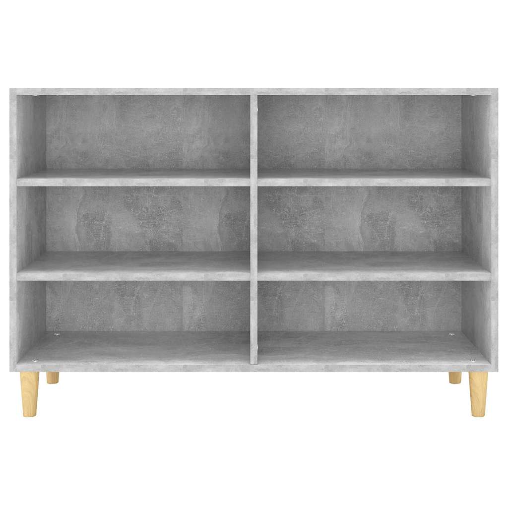 vidaXL Sideboard Concrete Grey 103,5x35x70 cm Engineered Wood