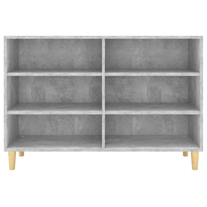 vidaXL Sideboard Concrete Grey 103,5x35x70 cm Engineered Wood