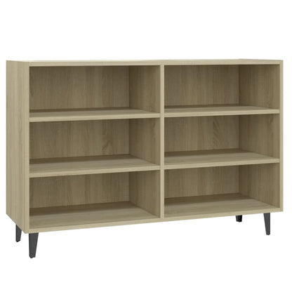 vidaXL Sideboard Sonoma Oak 103.5x35x70 cm Engineered Wood