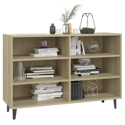 vidaXL Sideboard Sonoma Oak 103.5x35x70 cm Engineered Wood