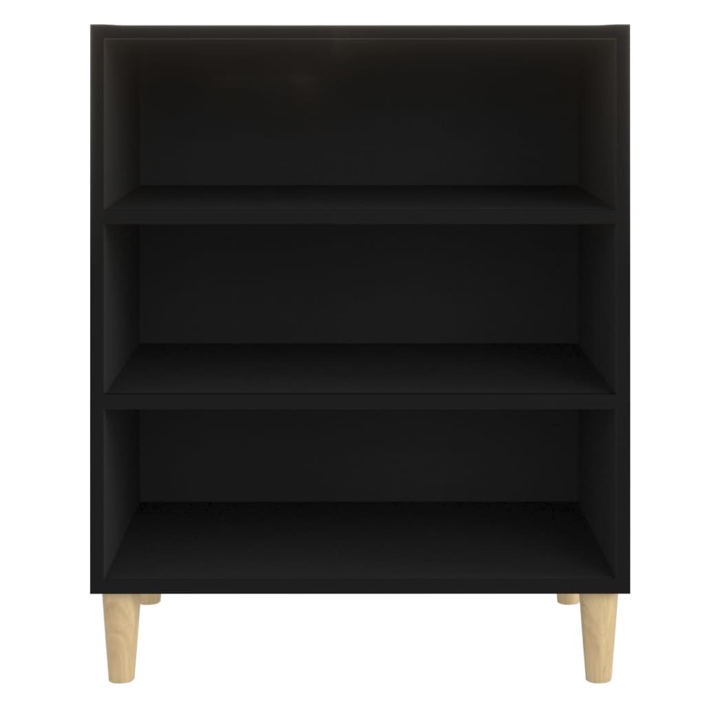 vidaXL Sideboard | Black | Engineered wood | Medium | Sideboard | Rectangular