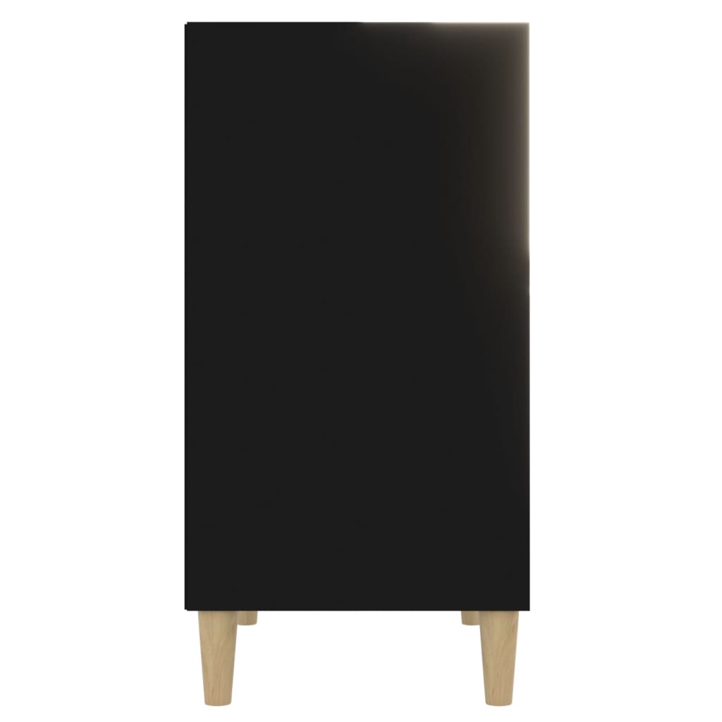vidaXL Sideboard | Black | Engineered wood | Medium | Sideboard | Rectangular
