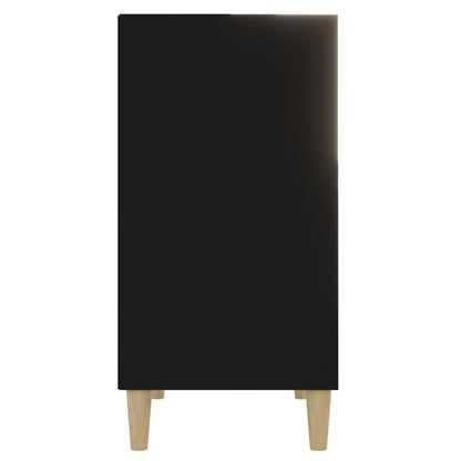vidaXL Sideboard | Black | Engineered wood | Medium | Sideboard | Rectangular