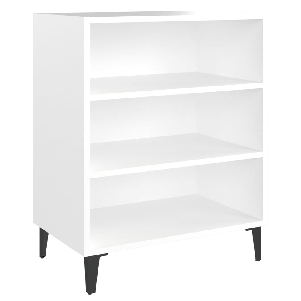 806058 vidaXL Sideboard White 57x35x70 cm Engineered Wood