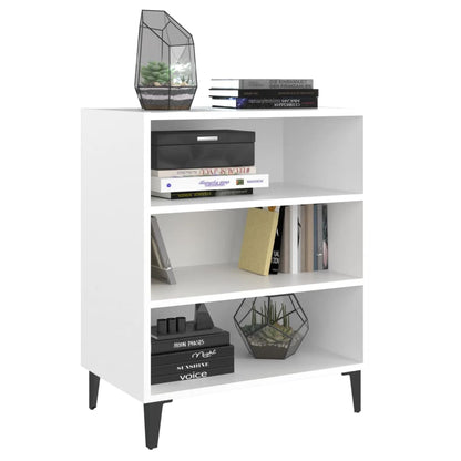 806058 vidaXL Sideboard White 57x35x70 cm Engineered Wood
