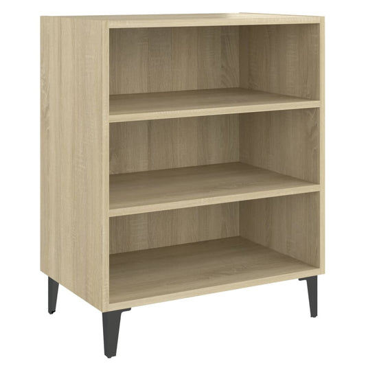 vidaXL Sideboard | Sonoma Oak | Engineered Wood, Metal | 57 x 35 x 70 cm