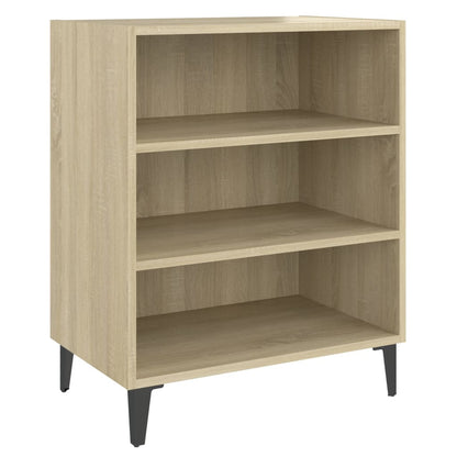 806061 vidaXL Sideboard Sonoma Oak 57x35x70 cm Engineered Wood