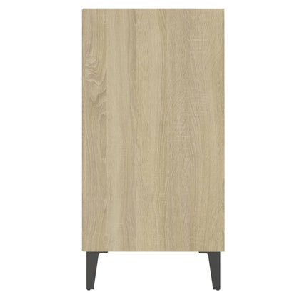 806061 vidaXL Sideboard Sonoma Oak 57x35x70 cm Engineered Wood