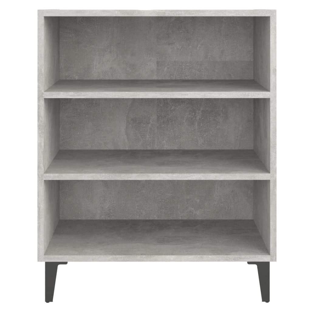 806062 vidaXL Sideboard Concrete Grey 57x35x70 cm Engineered Wood