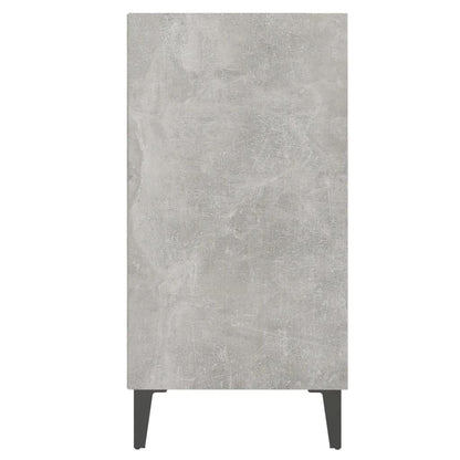 806062 vidaXL Sideboard Concrete Grey 57x35x70 cm Engineered Wood