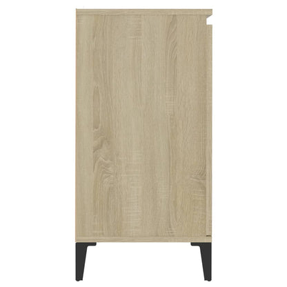 vidaXL Sideboard Sonoma Oak 60x35x70 cm Engineered Wood