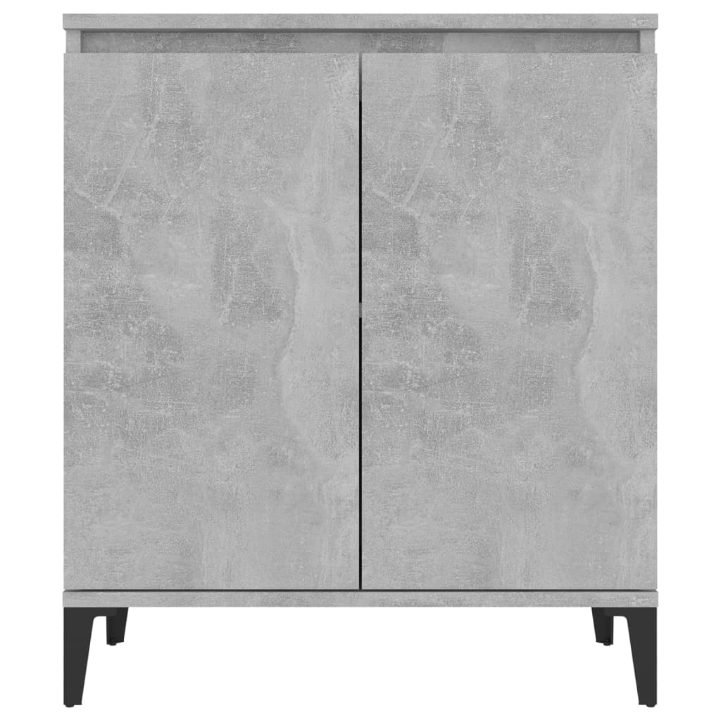 vidaXL Sideboard Concrete Grey 60x35x70 cm Engineered Wood