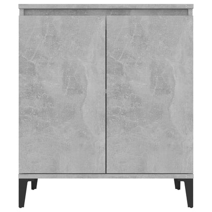 vidaXL Sideboard Concrete Grey 60x35x70 cm Engineered Wood
