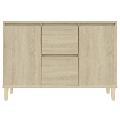 vidaXL Sideboard Sonoma Oak 101x35x70 cm Engineered Wood