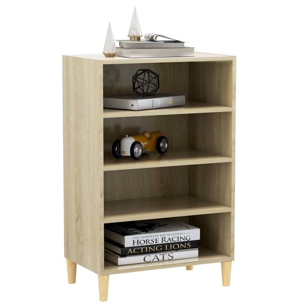 vidaXL Sideboard Sonoma Oak 57x35x90 cm Engineered Wood