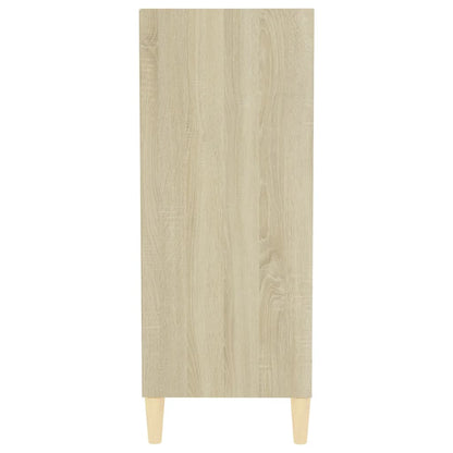 vidaXL Sideboard Sonoma Oak 57x35x90 cm Engineered Wood