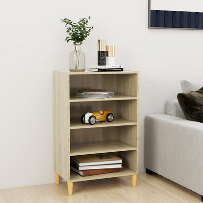 vidaXL Sideboard Sonoma Oak 57x35x90 cm Engineered Wood