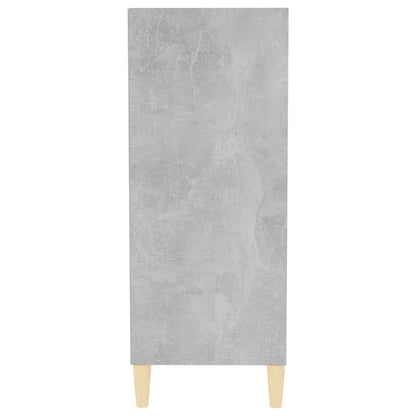 vidaXL Sideboard Concrete Grey 57x35x90 cm Engineered Wood