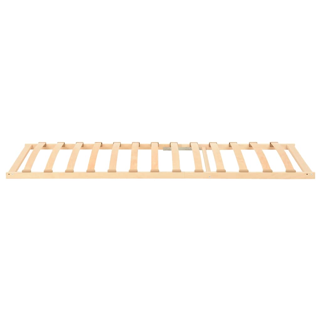 vidaXL Slatted Bed without Mattress Base with 13 Slats 80x200cm