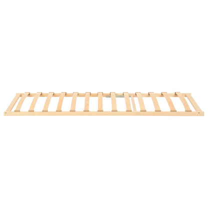vidaXL Slatted Bed without Mattress Base with 13 Slats 80x200cm