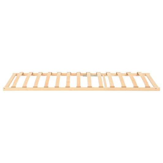vidaXL Slatted Bed without Mattress Base with 13 Slats 90x200cm