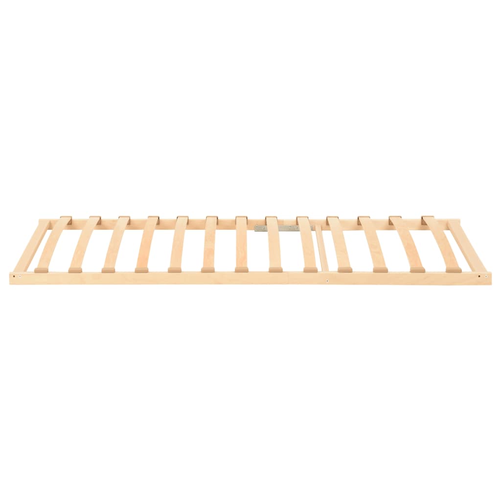 vidaXL Slatted Bed without Mattress Base with 13 Slats 100x200cm