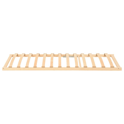 vidaXL Slatted Bed without Mattress Base with 13 Slats 100x200cm