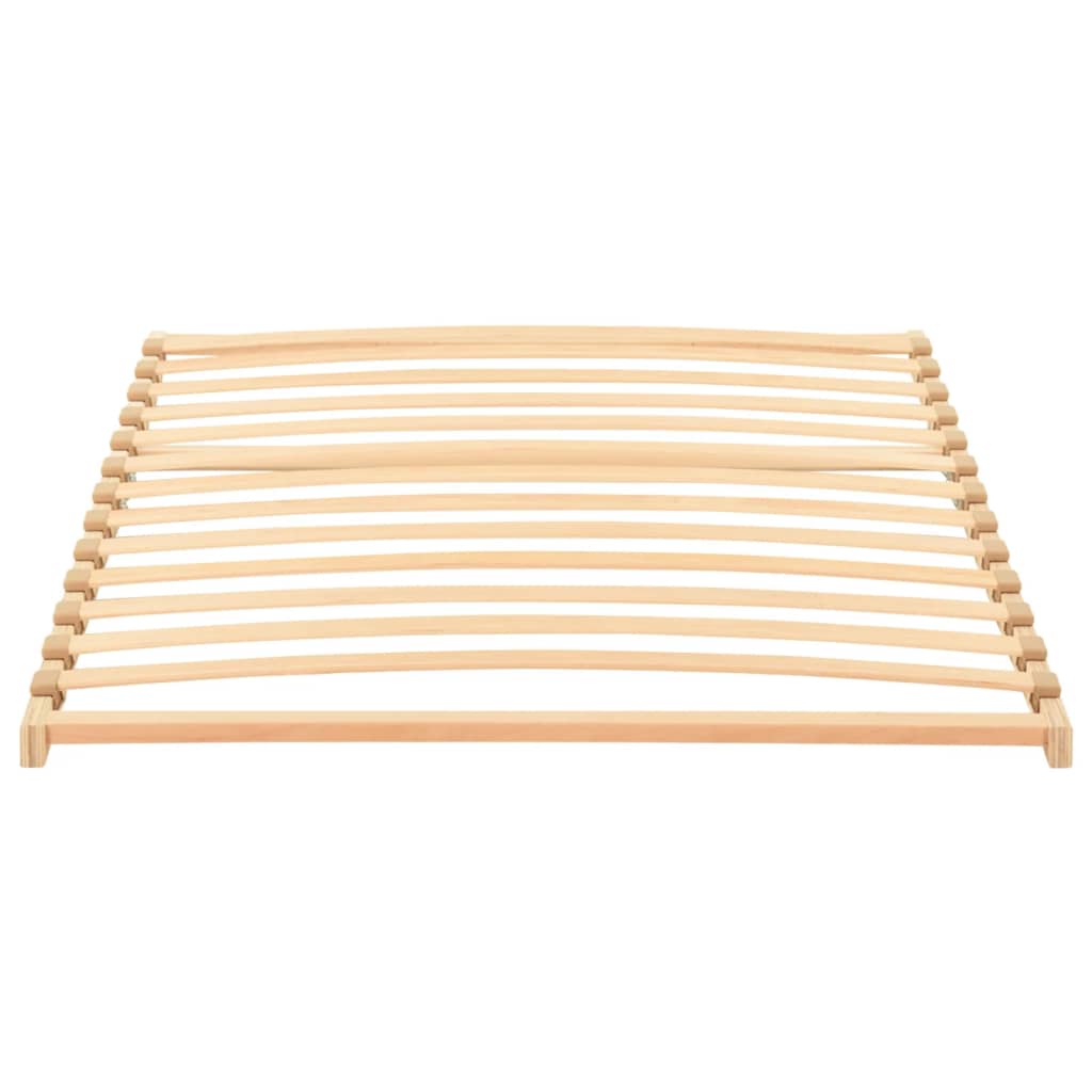 vidaXL Slatted Bed without Mattress Base with 13 Slats 100x200cm