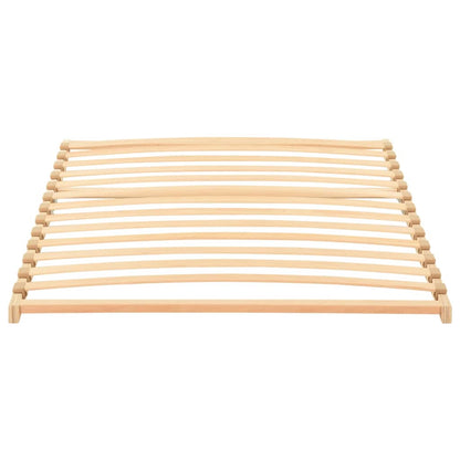 vidaXL Slatted Bed without Mattress Base with 13 Slats 100x200cm