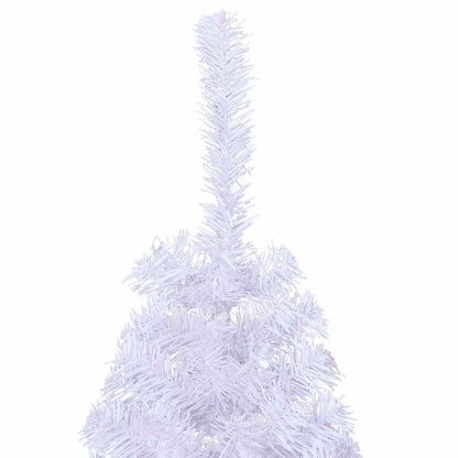 vidaXL Artificial Half Christmas Tree with Stand White 150 cm PVC