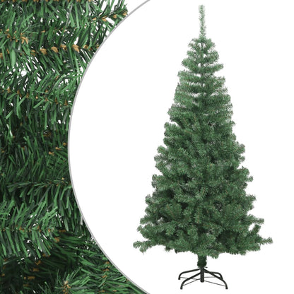 vidaXL Artificial Christmas Tree | Green | PVC, Plastic | Medium