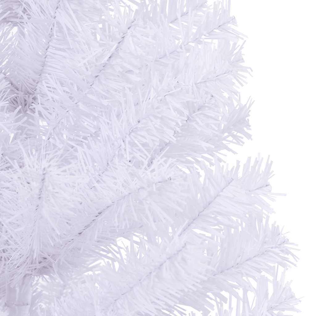 vidaXL Artificial Christmas Trees | White | PVC | 120 cm | Collapsible