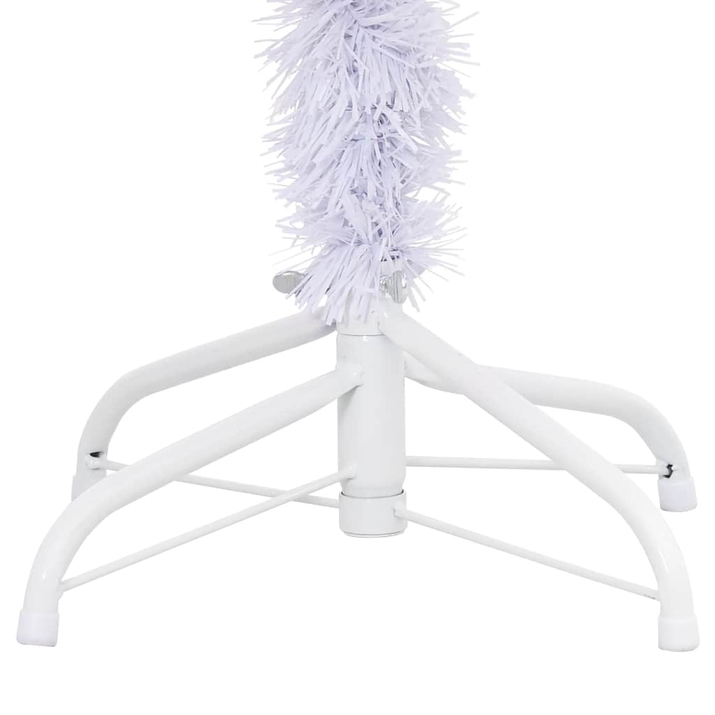 vidaXL Artificial Christmas Trees | White | PVC | 120 cm | Collapsible