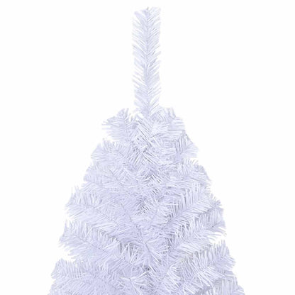 vidaXL Artificial Christmas Tree with Thick Branches White 120 cm PVC