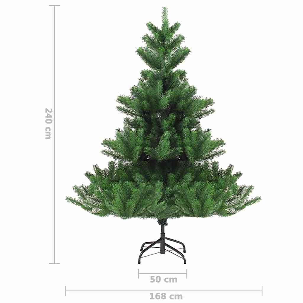 vidaXL Artificial Christmas Tree | Green | PE, Steel | 240 cm