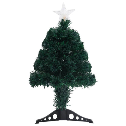 vidaXL Pre-lit Christmas Tree with Stand&LED 64 cm Fibre Optic